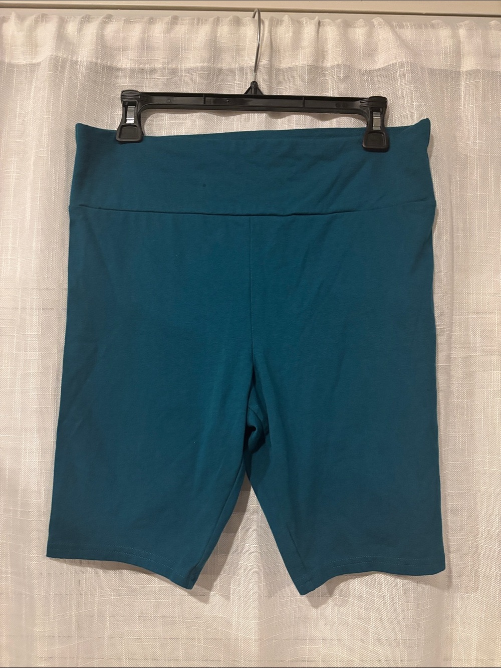 wild fable Teal Green High-Waist Bike Shorts